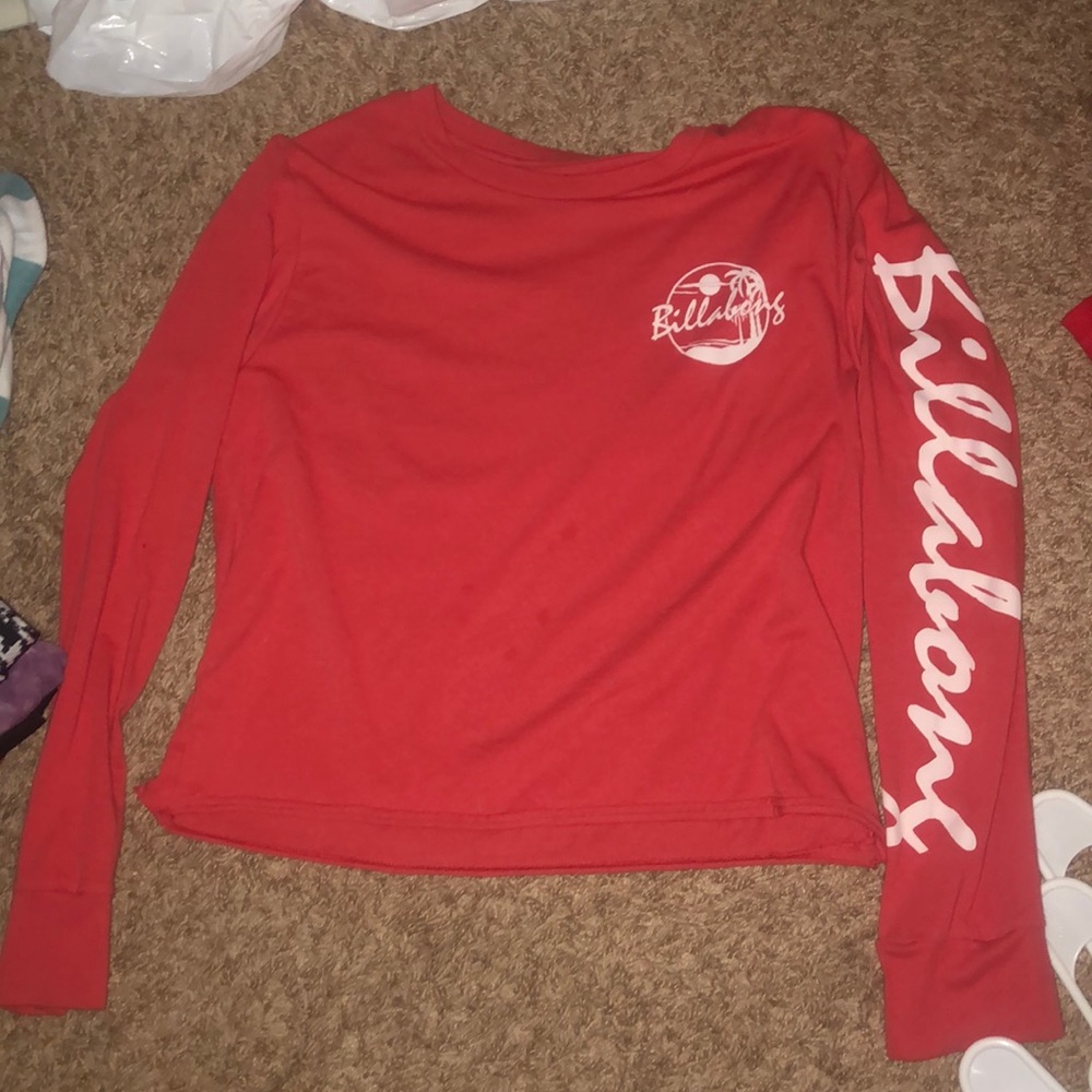 Long sleeve billabong shirt